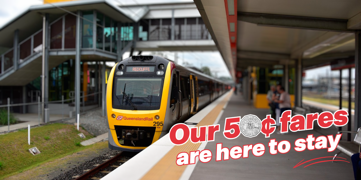 Our 50 cent Fares are Here to Stay Main Image
